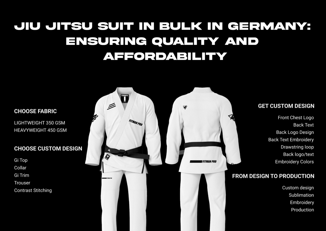 Jiu Jitsu Attire in Large Quantities in Germany