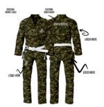 https://fitmanpro.com/product/premium-name-logo-custom-camo-bjj-gi/ Premium Custom Camo Brazilian Jiu Jitsu Gi (BJJ GI)
