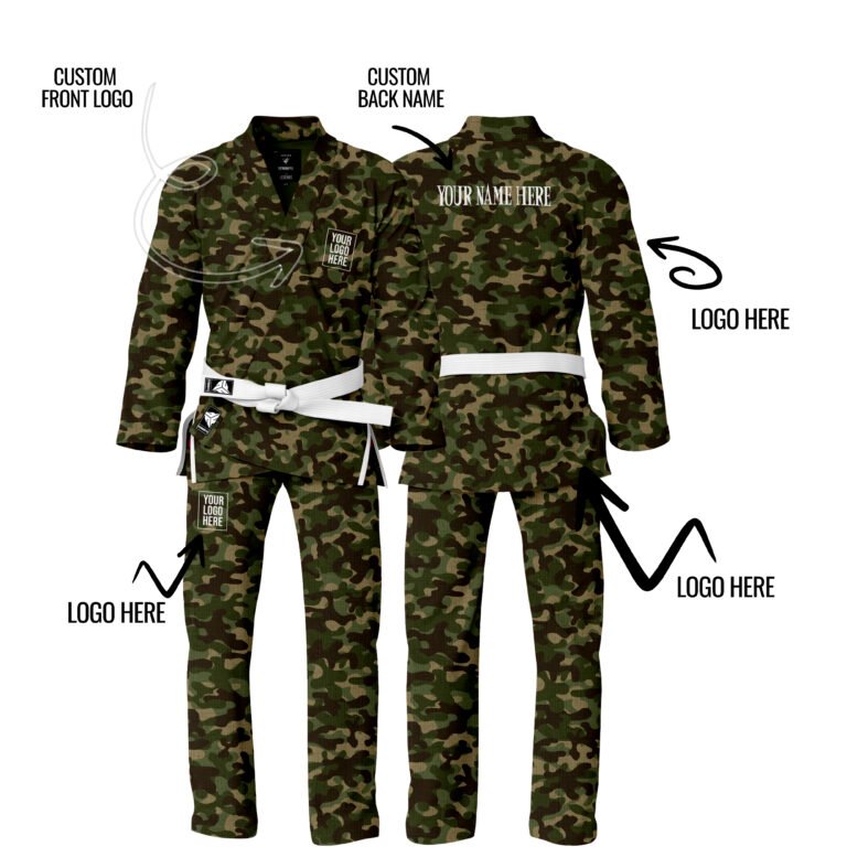 https://fitmanpro.com/product/premium-name-logo-custom-camo-bjj-gi/ Premium Custom Camo Brazilian Jiu Jitsu Gi (BJJ GI)