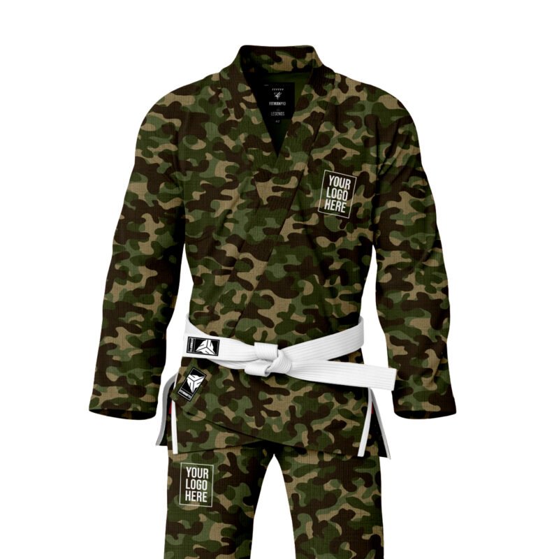 Premium Custom Camo Brazilian Jiu Jitsu Gi (BJJ GI)