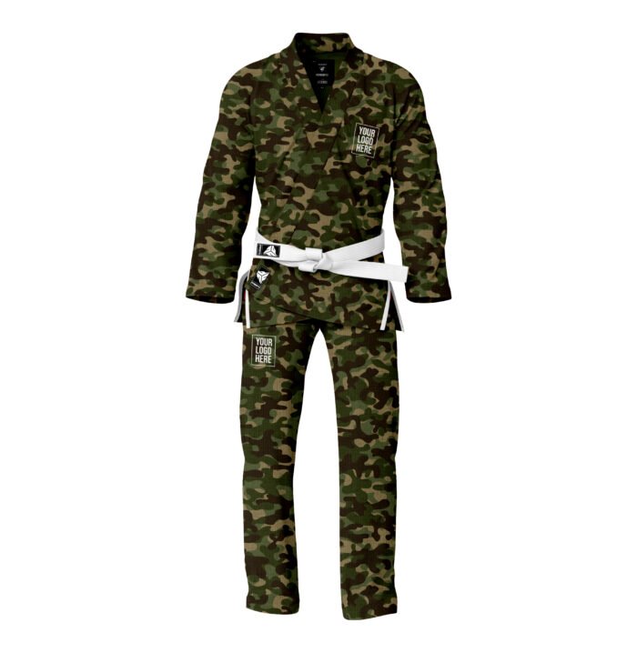 Premium Custom Camo Brazilian Jiu Jitsu Gi (BJJ GI)