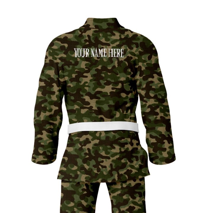 Premium Custom Camo Brazilian Jiu Jitsu Gi (BJJ GI)