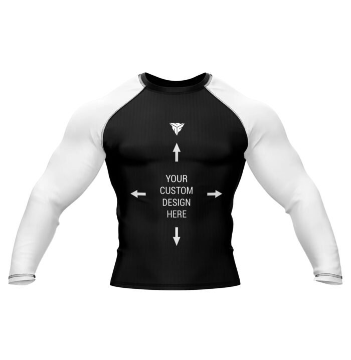 Exclusive Custom White Rashguard / Compression Top