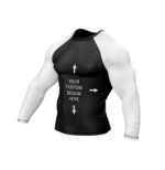 Exclusive Custom White Rashguard / Compression Top