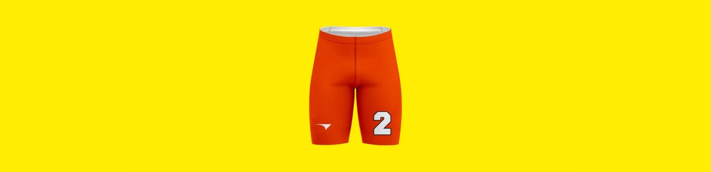 mockup of custom 7v7 football gear in black and red color scheme