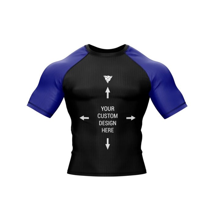 Exclusive Custom Blue Rashguard / Compression Top