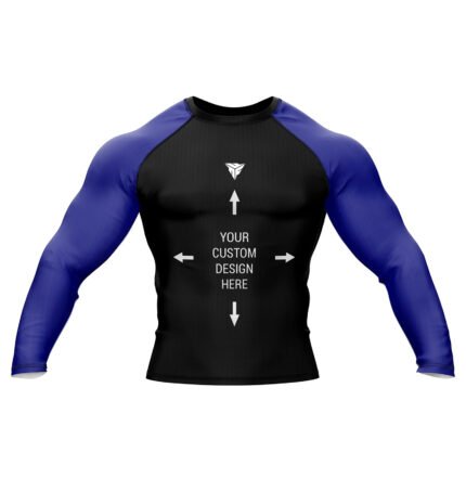 Exclusive Custom Blue Rashguard / Compression Top
