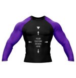 Exclusive Custom Purple Rashguard / Compression Top