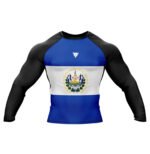 El Salvador Flag Rash Guard