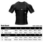 MMA BJJ Rashguard Size Guide Fitmanpro KINGZ