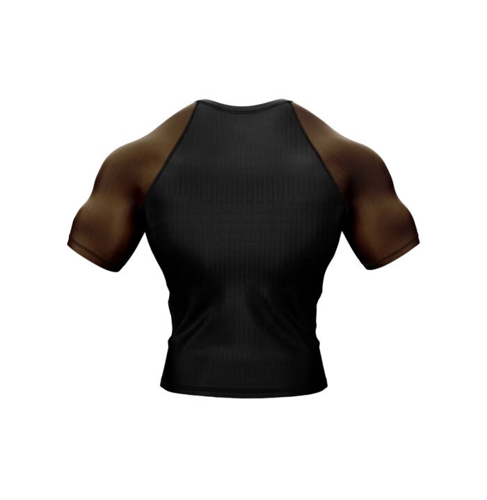 Exclusive Custom Brown Rashguard / Compression Top