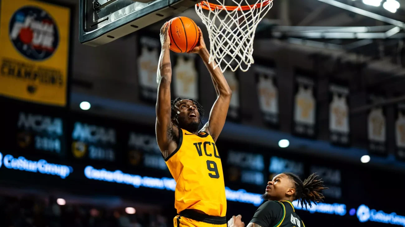 Close-up of custom netball uniform fabric and stitching from manufacturer