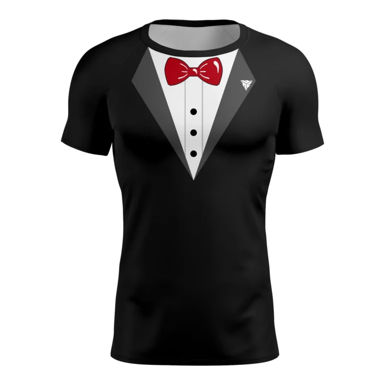 BJJ Tuxedo Rash Guard