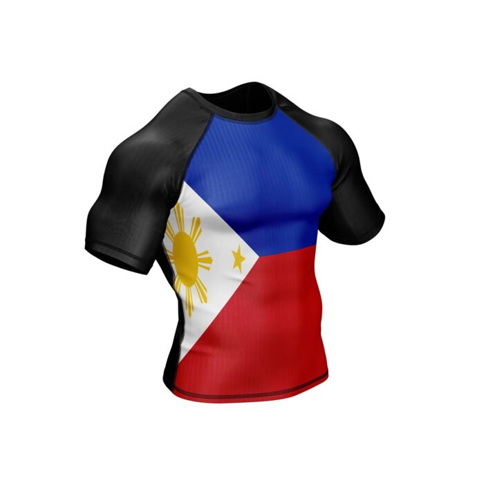 Philippines Patriotic Rash Guard For Men/Women - Fitmanpro