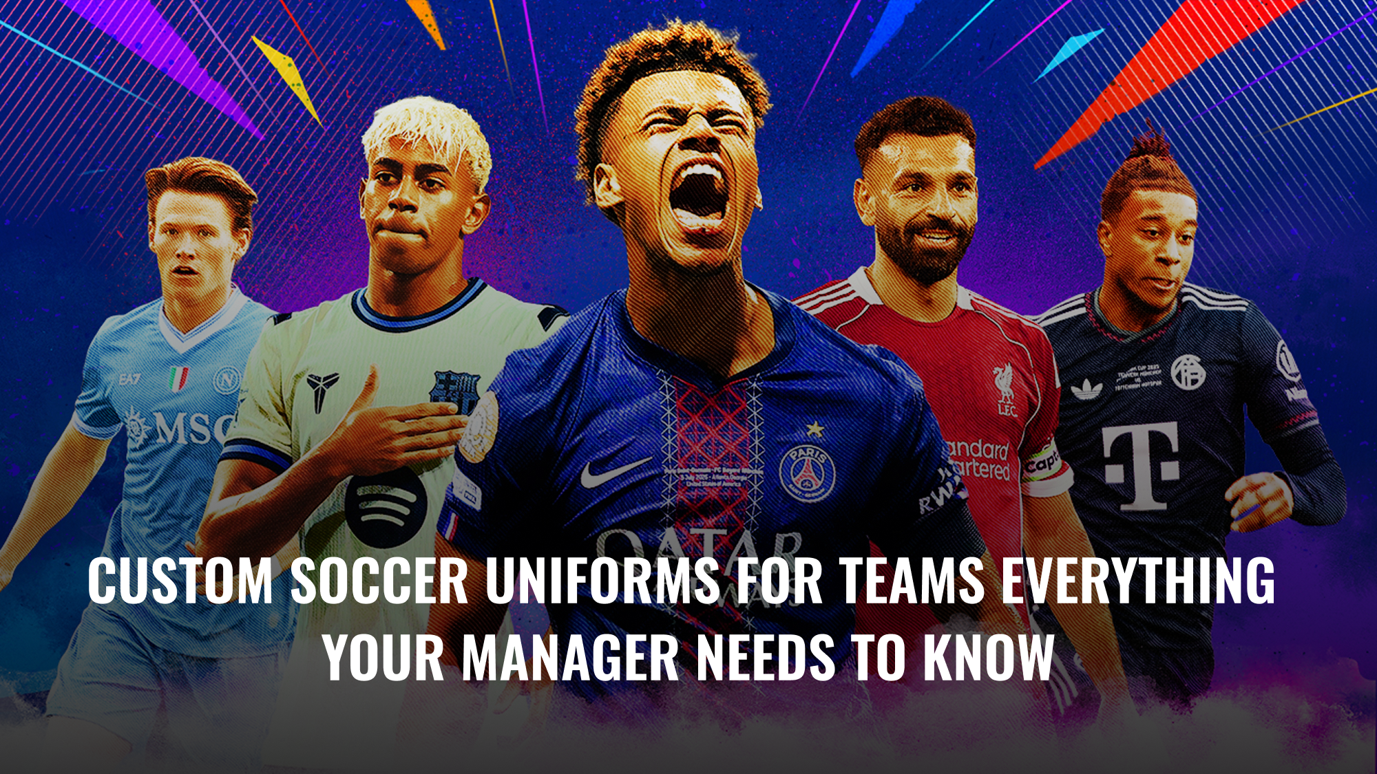 Custom Soccer Uniforms for Teams